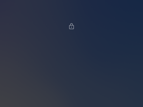 BlueOS VIII - Lockscreen (#1.1)
