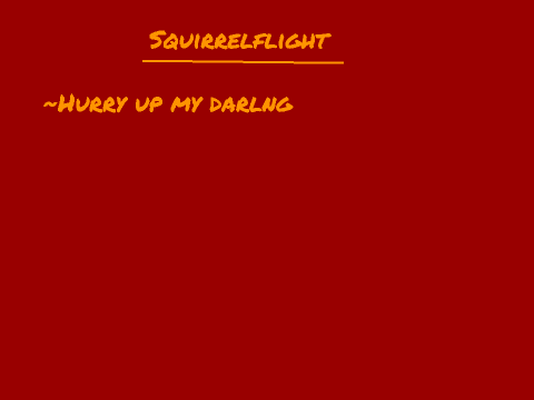 Warriors power of 3 lines for episode 2: SquirrelFlight