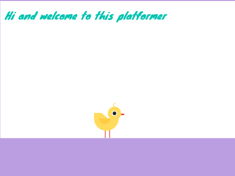 A (weird) Platformer