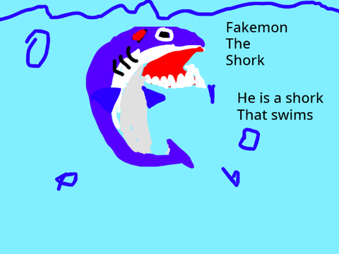 Fakemon shork {art}