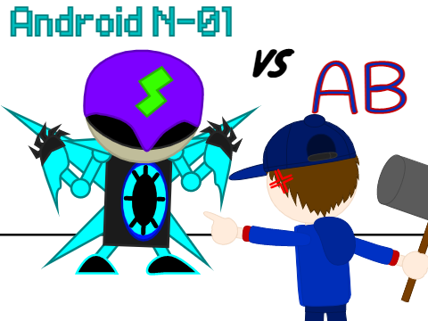 AB vs ANDROID N-01 (Fight Collab) [3]
