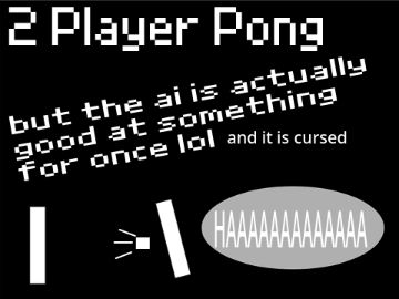 2P Pong But Unfair #games #all