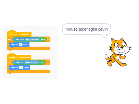Mouse Tekerleğini Algılayabilen Kod! Mouse whell rotate