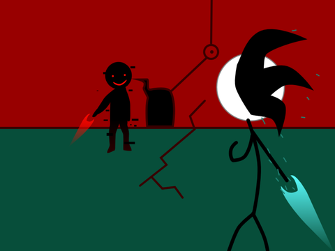 scratch wars paint mountains teaser art