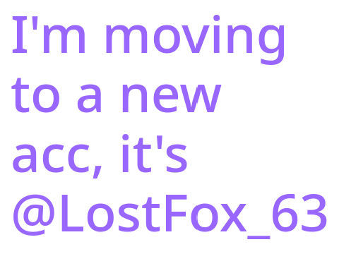MOVING TO NEW ACC