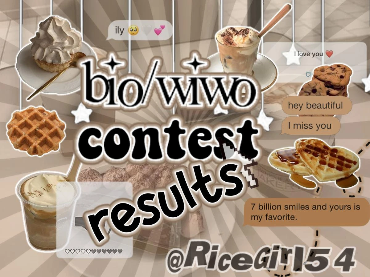 ⌕ bio/wiwo contest results