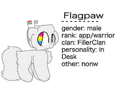 Flagpaw(wave)