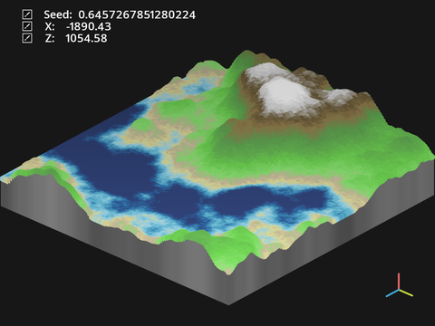 Perlin Noise Seed Explorer