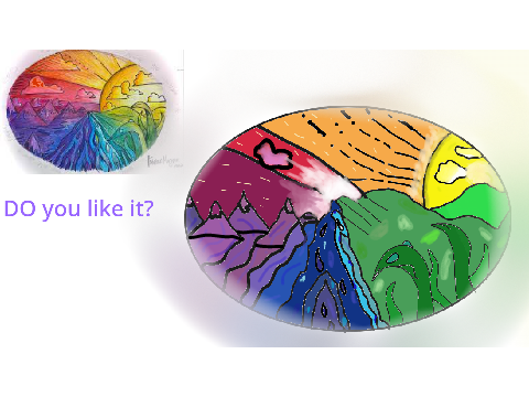 I drew this on Kleki