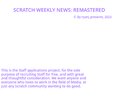 SWNR Staff Applications