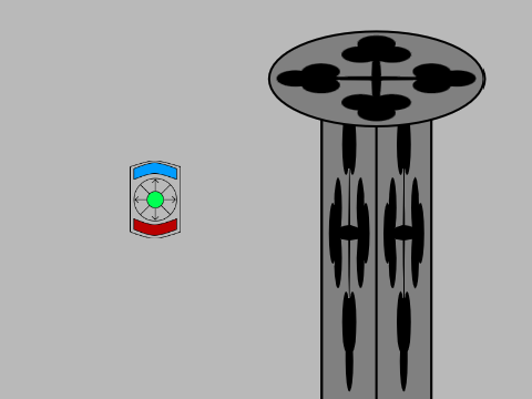 arrow coded door