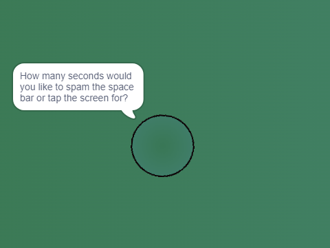 spam clicking