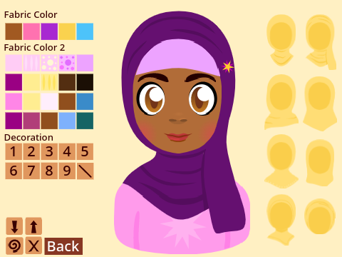 Hijabi Makeover Game 