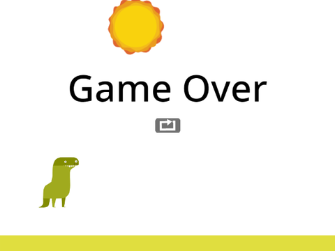 Dino Game - With Score!