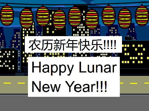 Happy Chinese/Lunar New year!! <3 (Srry this is so late T^T)