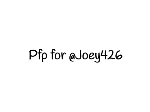 Pfp for @Joey426
