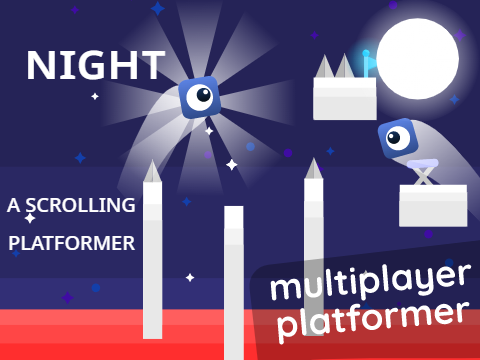 Night- a Multiplayer Scrolling Platformer #Trending #Games remix