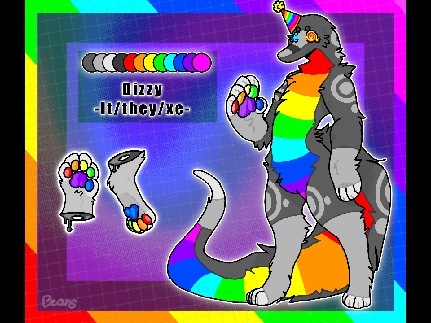 ▹[ DIZZY THE WORM┊Ref Sheet ] : : :