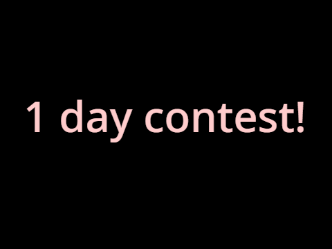 1 day contest-today