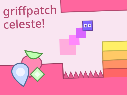 griffpatch celeste! (with an in-game timer)