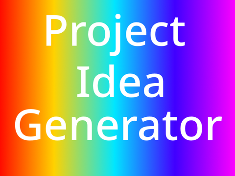 Project idea generator 
