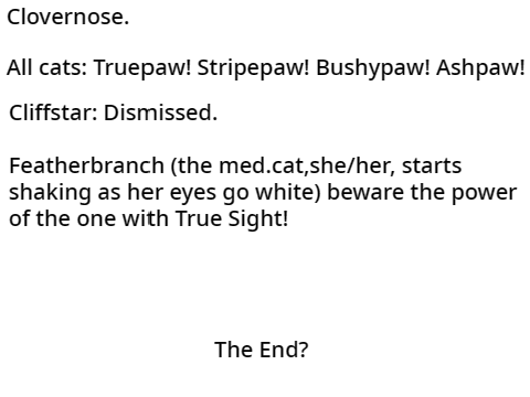TrueSight Chap. 1 for @Icecap3625's only