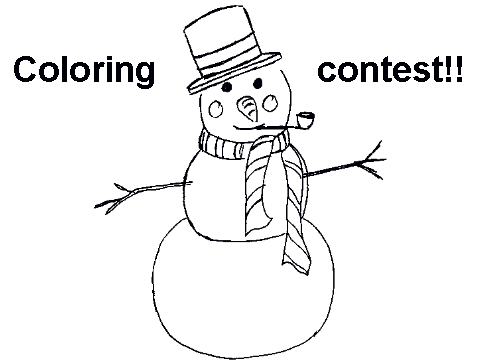 Coloring contest!