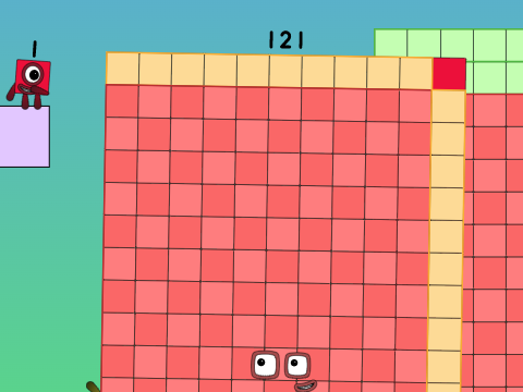 Two large squares!