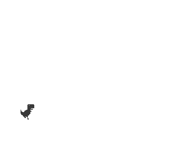 Google dino in ONE SPRITE!