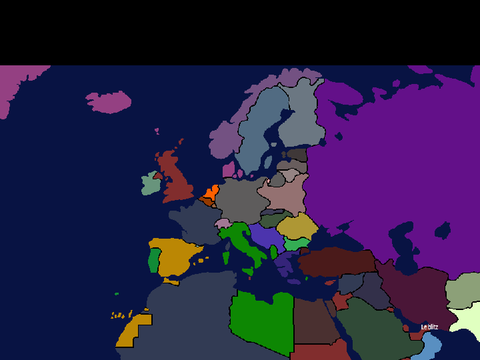 Map of Europe (1939)