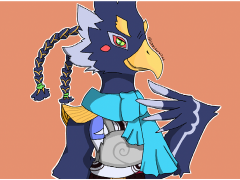 Revali BoTW // fanart :>