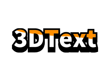 初めて作った3DText
