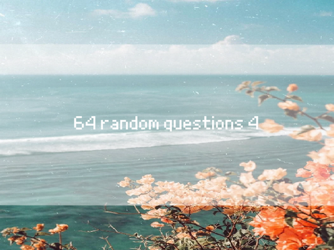 64 random questions 4