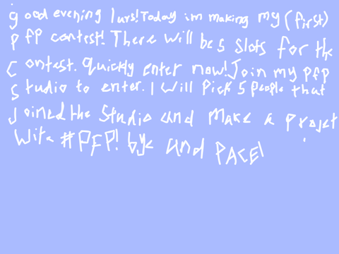 Pfp contest 