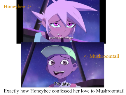 Featuring Honeybee and Mushroomtail