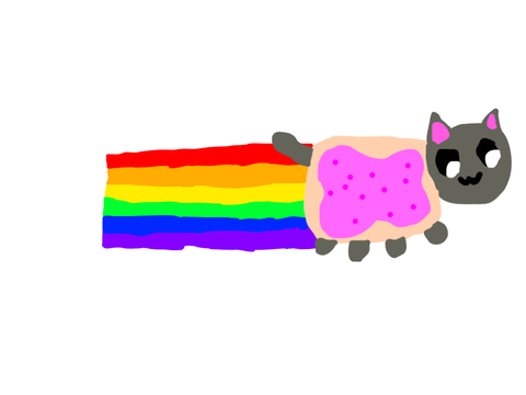 homemade Nyan Cat!!!