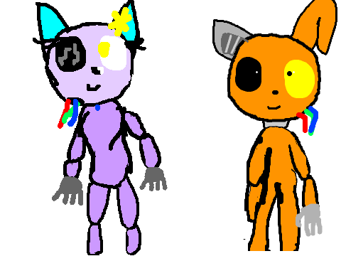 my new fnaf oc!   and ItsDannyzzz