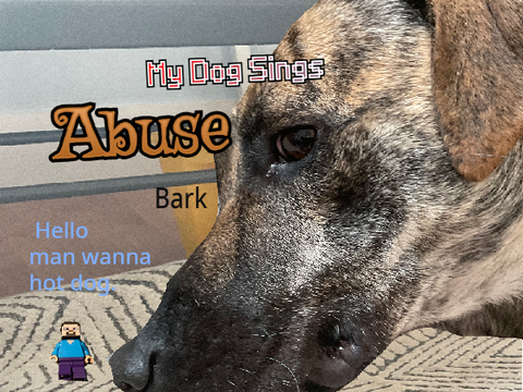 My dog raps 1