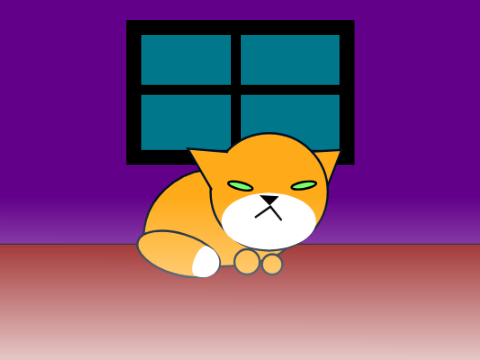 Scratch Cat's new home :)
