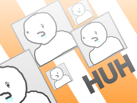 Huh - PFP template! #Trending#Animations#Games#Stories#All-2