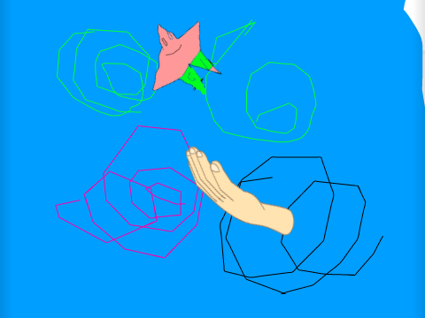 My old icon being yeeted