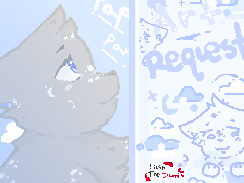 ꒰ ᵕ༚ᵕ꒱ ˖°Art Request for paper_panda15 - LivinTheDreamYa!
