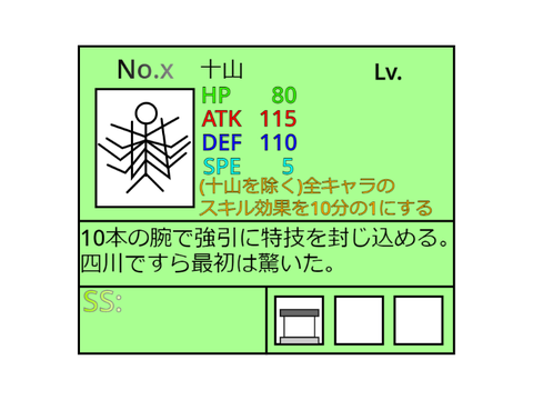 全自動戦闘 新キャラ案