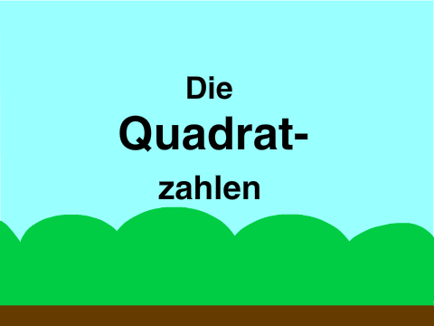  Der Quadratzahlentrainer