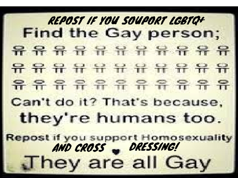 REPOST IF YOU SUPPORT LGBTQ+ AND CROSSDRESSING! remix remix