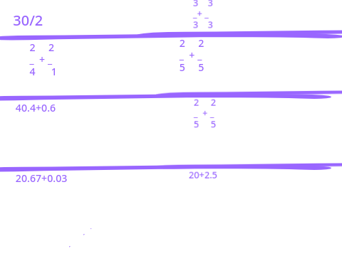 Math (teacher checks, no automatic)