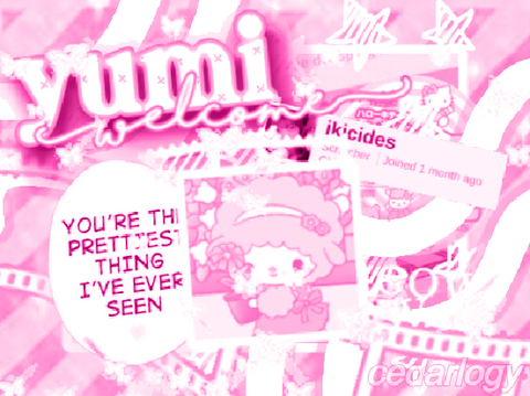 ✰〃 bce ୨୧ yumi ▨▢ 