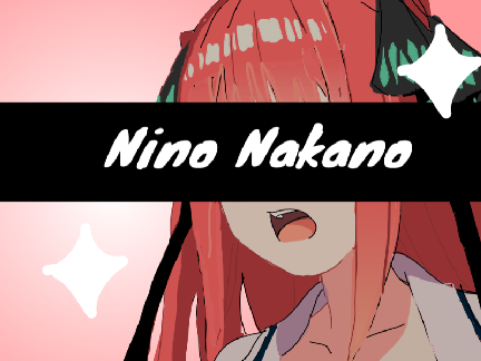 Nino Nakano --> Drawing tutorial