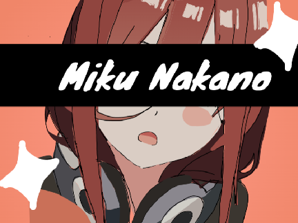 Miku Nakano --> Drawing tutorial