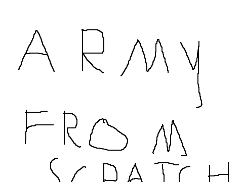 Came to the Scratch army!!!!!!
